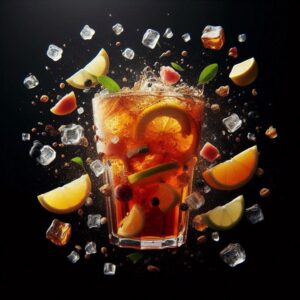 Натуральний Ice Tea з лимоном та м'ятою